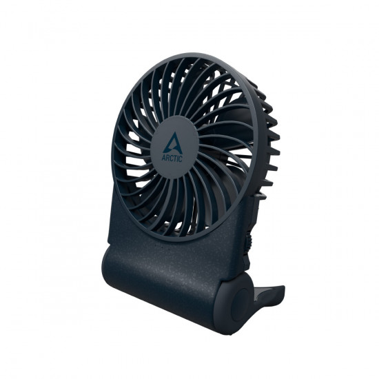 ARCTIC Summair2Go -  Dark Blue Portable Battery-Powered Handheld Fan w. Battery