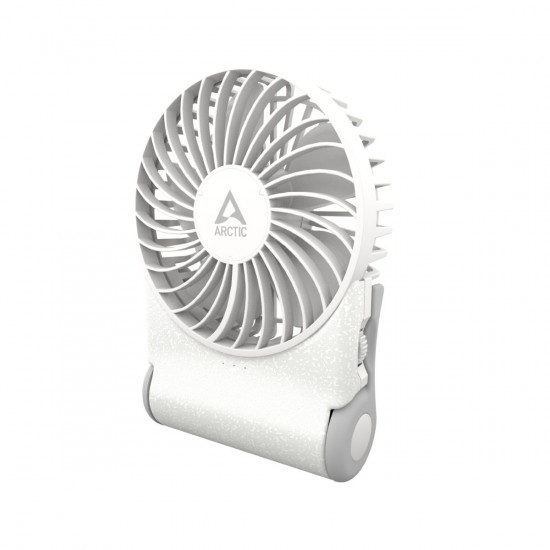 ARCTIC Summair2Go - White Portable Battery-Powered Handheld Fan w. Battery