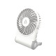 ARCTIC Summair2Go - White Portable Battery-Powered Handheld Fan w. Battery