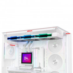 Lian Li Hydroshift II LCD-S 360TL White - RGB AIO CPU Cooler - 3.4
