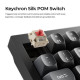 Keychron V6 Ultra (V6U-D1) QMK/VIA 8K Wireless Custom Mechanical Keyboard Red Switch RGB 100% US