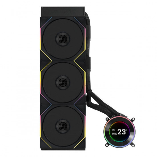 Lian Li HydroShift II LCD-C 360 RGB CL fan Black  - AIO CPU Liquid Cooler with CL ARGB Fans