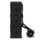 Lian Li HydroShift II LCD-C 360 RGB CL fan Black  - AIO CPU Liquid Cooler with CL ARGB Fans