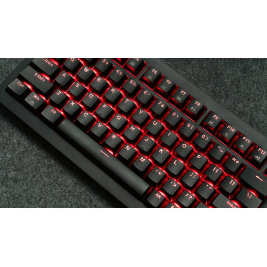 Lemokey X4 QMK (X4-A1) Wired Mechanical Keyboard 75% Red Switch US Layout