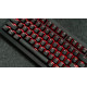 Lemokey X4 QMK (X4-A1) Wired Mechanical Keyboard 75% Red Switch US Layout
