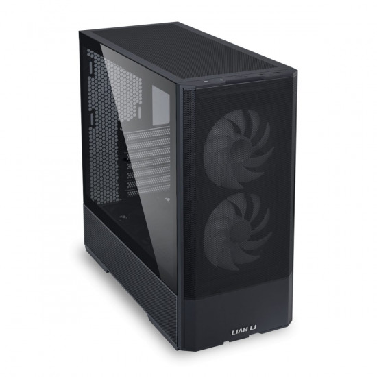 Lian Li LANCOOL 207 Black - ATX PC Case (4 FANS) 2 x front 140 ARGB PWM  2  bottom 120 PWM reverse