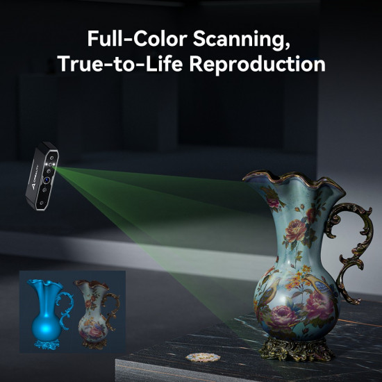 Creality CR-Scan Otter 3D Scanner (10-2000mm object, 0,02mm scan accurancy)