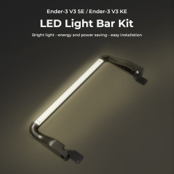 Creality LED Light Bar Kit - Ender-3 V3 SE/KE LED Assembly Warm Light 24V 5-6W