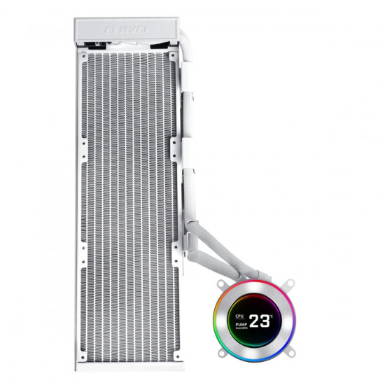 Lian Li HydroShift II LCD-C 360 No Fans White - AIO CPU Liquid Cooler