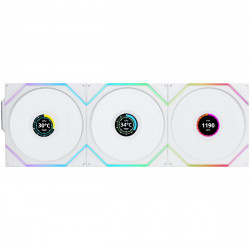 Lian Li UNI FAN TL-LCD Wireless 120 White (3pcs & controller) Case Fan