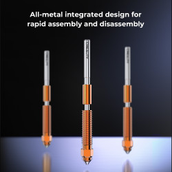 Creality Unicorn Integrated Nozzles , Pack of 4, K1C, Ender-3 V3, Ender-3V