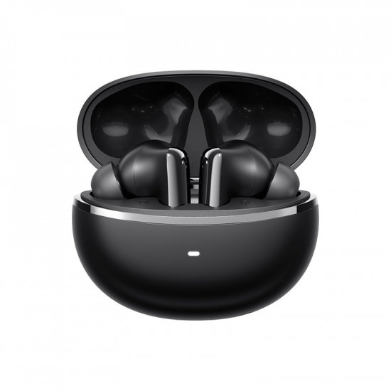 QCY Melobuds N70 ANC Black - HT18 -55db TWS Flagship Hi-Res Earbuds LDAC BT 6.0 IPX5 Wireless charge