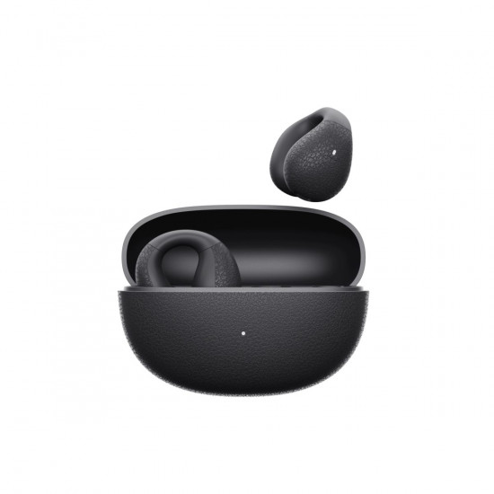 QCY Crossky C10 Black Open Ear TPU Earclip, IPX5 Call Noise Reduction BT 5.4 Earbuds 30h