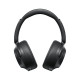 QCY H3S Headphones Black - Type-C & Bluetooth 6.0 ANC iOS/Android Call Noise Cancelling Heasdet 102h