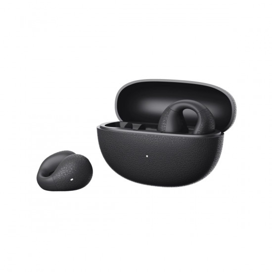 QCY Crossky C10 Black Open Ear TPU Earclip, IPX5 Call Noise Reduction BT 5.4 Earbuds 30h