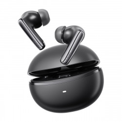 QCY Melobuds N70i ANC Black - 56db ANC TWS Hi-Res Earbuds LDAC BT 6.0 IPX5 Wireless charge 50h