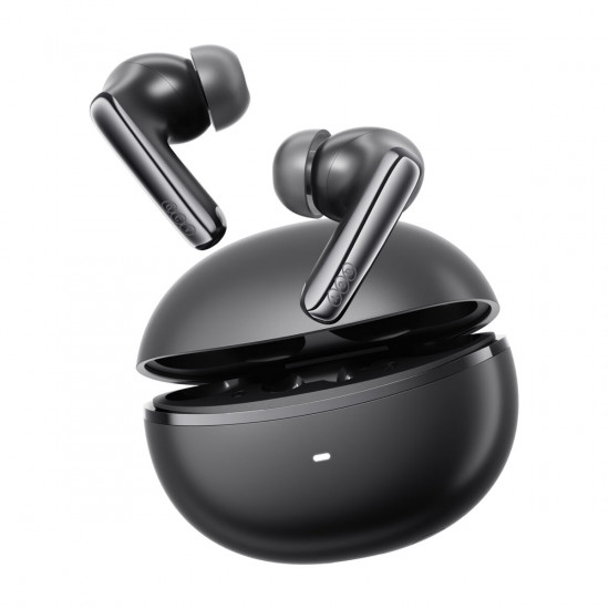 QCY Melobuds N70i ANC Black - 56db ANC TWS Hi-Res Earbuds LDAC BT 6.0 IPX5 Wireless charge 50h