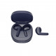 QCY Air Blue Semi-Ear TWS Earbuds, quad Mic ENC multi-point connection, leather grain case