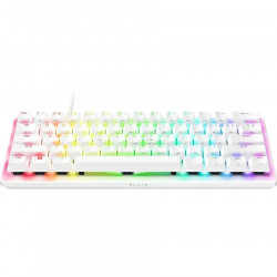 Razer HUNTSMAN V3 PRO MINI WHITE ANALOG -  60% Optical Gaming Keyboard - Rapid Trigger - US Layout