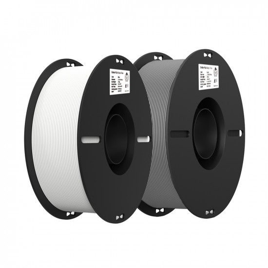 Creality EN-PLA Value Pack 2kg - White - Grey 1+1kg Ender 3D Printer Filament 3301010365