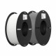 Creality EN-PLA Value Pack 2kg - White - Grey 1+1kg Ender 3D Printer Filament 3301010365