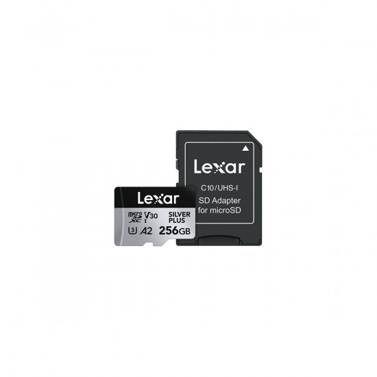 Lexar Silver Plus microSDXC 256 GB - UHS-1 U3-V30-A2