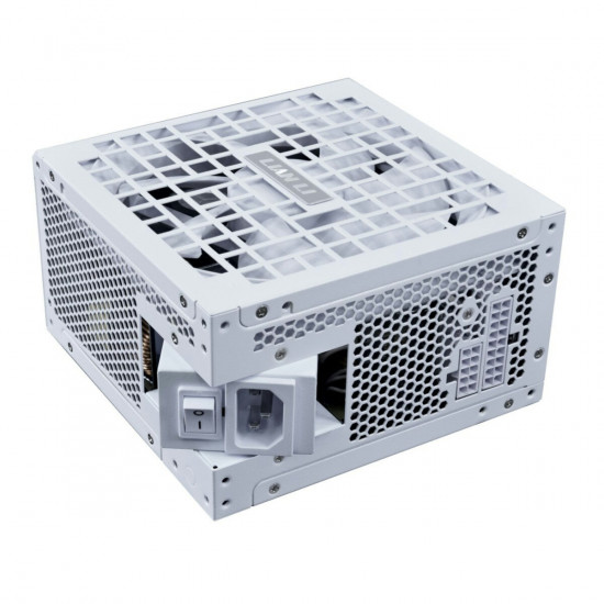 Lian Li RS1200G White - 1200 Watt 80+ Gold PSU - 12V-2x6 Colored Cable - RS Hub - Fully Modular