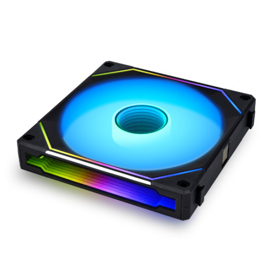 Lian Li UNI FAN SL INFINITY Wireless 3-Pack Black aRGB PWM 120mm 0~2200RPM Controller Included