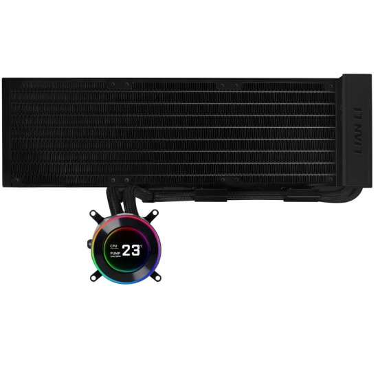 Lian Li HydroShift II LCD-C 360 No Fans Black - AIO CPU Liquid Cooler