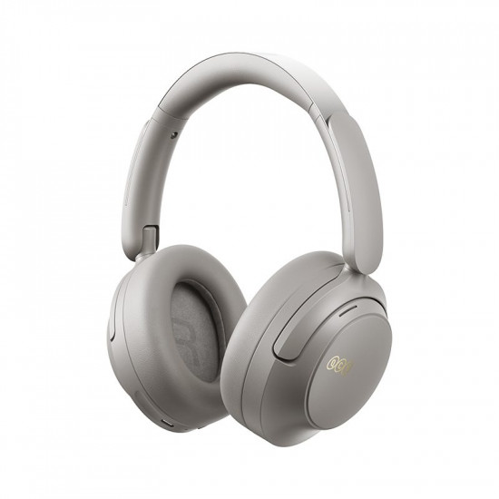 QCY H3S Headphones Grey - Type-C  Bluetooth 6.0 ANC iOS/Android Call Noise Cancelling Headset 102h