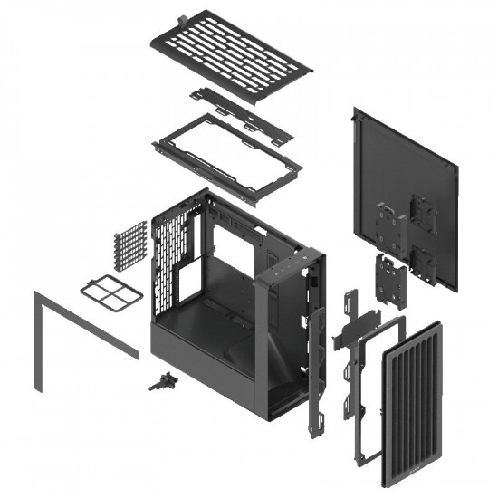HAVN BF 360 Black without fans - premium ATX mid-tower