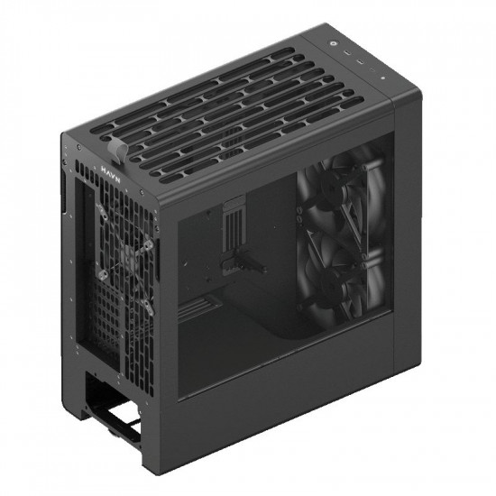 HAVN BF 360 Flow Black with 180mm fans - premium ATX mid-tower