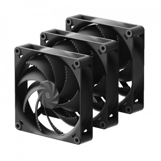 HAVN H14 Triple Pack Black 140mm A-RGB Metal Core Case Fan