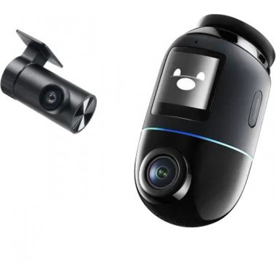 70mai Dash Cam 4K Omni 360° + Reaview Full View with Dual Sony STARVIS 2, AI 2.0  4G LTE (X800-2)