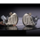 KZ ZSN PRO 2 Gold With Mic - IEM 3,5 In Ear Monitor Earphones, Hybrid 1BA+1DD 10mm, metal, HIFI bass
