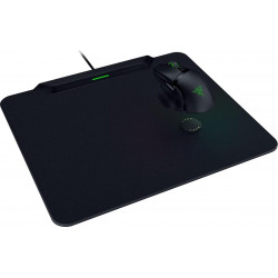 Razer Hyperflux V2 Hard - Wireless Charging Puck - Gaming Mousepad - Anti-Slip Rubber Base