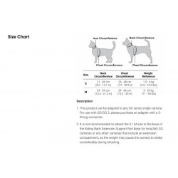 Insta360 Go 3/Go 3S Pet Harness Mount Size S