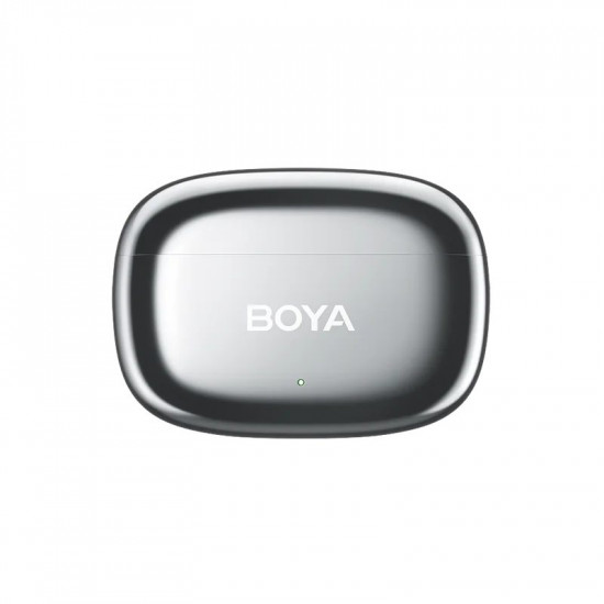BOYA mini 2 Type-C Space Gray, 2,4GHz 2mic Wireless AI-ANC Mic w. Charging Box Mono/stereo/safety-tr