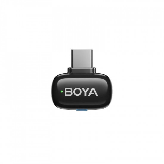 BOYA mini 2 Lightning & Type-C - 2,4GHz 2mic Wireless AI-ANC Mic w. Charging Box Mono/stereo/safety-