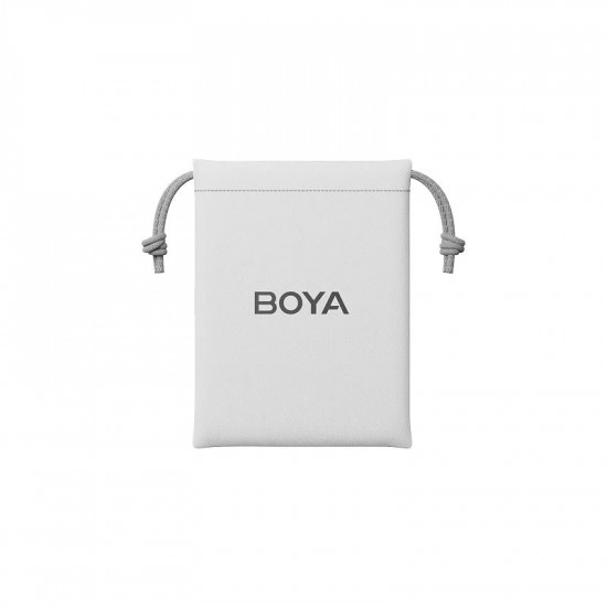 BOYA mini 2 Lightning & Type-C - 2,4GHz 2mic Wireless AI-ANC Mic w. Charging Box Mono/stereo/safety-
