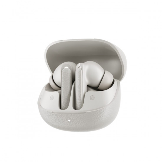QCY Crossky C10 White Open Ear TPU Earclip, IPX5 Call Noise Reduction BT 5.4 Earbuds 30h