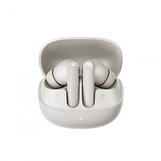 QCY Crossky C10 White Open Ear TPU Earclip, IPX5 Call Noise Reduction BT 5.4 Earbuds 30h