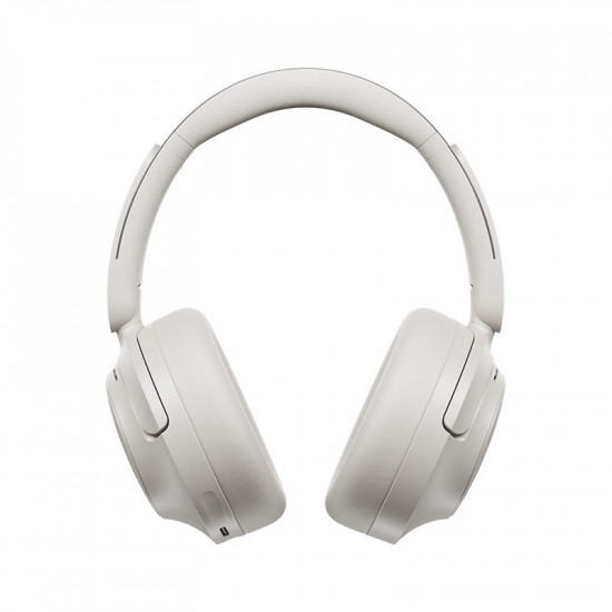 QCY H3S Headphones White - Type-C & Bluetooth 6.0 ANC iOS/Android Call Noise Cancelling Headset102h