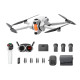 Antigravity A1 Infinity Bundle -8K 360 Invisible Drone-3x High-capacity Bat.,4 Propellers,Charge Hub