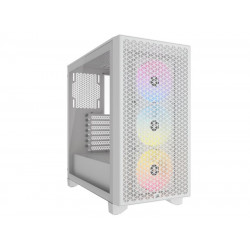 Corsair Mid Tower ATX Case 3000D RGB Airflow Windowed Tempered Glass - White - CC-9011256-WW CC-9011256-WW