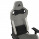 Corsair Gaming Chair T3 Rush Fabric(2023)- Grey/White - CF-9010058-WW CF-9010058-WW
