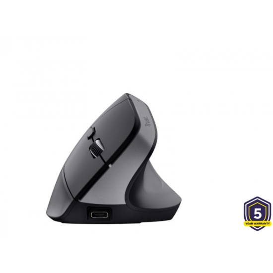 BAYO II ERGONOMIC WIRELESS MOUSE WHT 25398