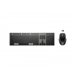 HP 720 Multi-Device Rechargeable Wireless Keyboard and Mouse Combo - Black - 9T5A9AA 9T5A9AA
