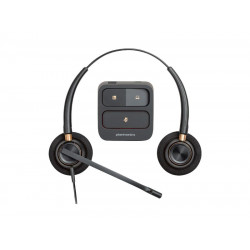 Poly EncorePro 520 Binaural Headset +Quick Disconnect  (783P7AA) 783P7AA