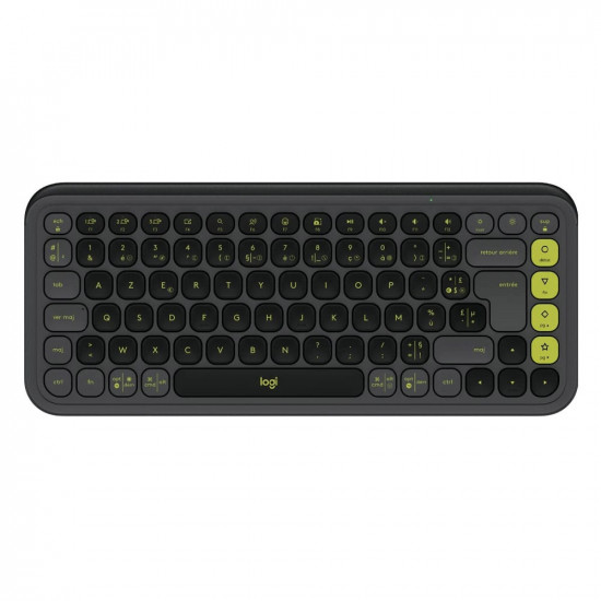 WRLS KEYBRD LOGITECH POP ICON KEYS GRAPH 920-013071